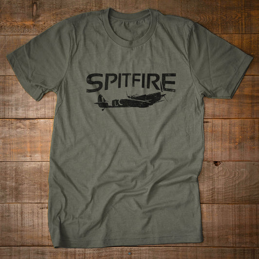 T Shirt avion WW2 - Supermarine SPITFIRE